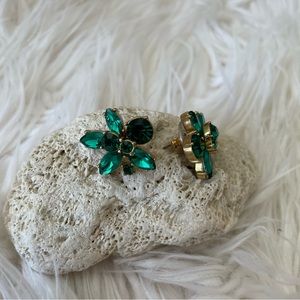 Green/Teal Colored Earrings